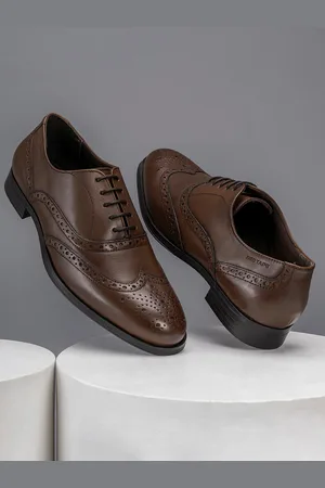 Red Tape Men Solids Formal Oxfords