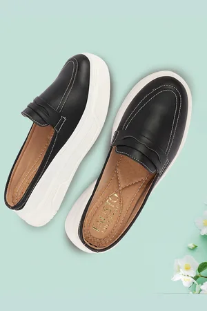 FAUSTO Women Slip-On Lightweight Penny Loafers