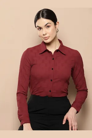 Chemistry Women Standard Opaque Formal Shirt
