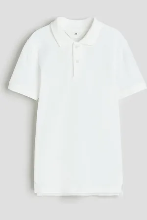H&M Boys Pure Cotton Pique Polo Shirt