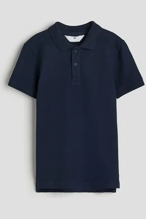 H&M Boys Pure Cotton Pique Polo Shirt