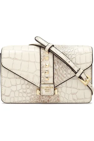 Da Milano Animal Textured Leather Structured Shoulder Bag
