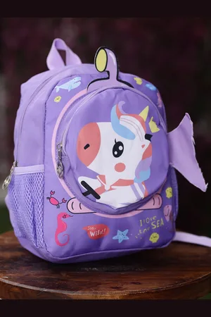 ZEVORA Kids Graphic Printed Backpack