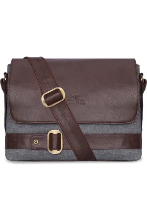 THE CLOWNFISH Eleganza Textured Structured Sling Bag