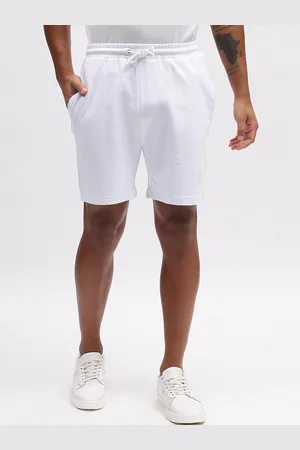 ICONIC Men Mid-Rise Pure Cotton Shorts