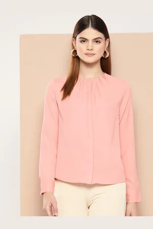 Invictus Women Gathers Detailed Cuffed Sleeves Casual Shirt