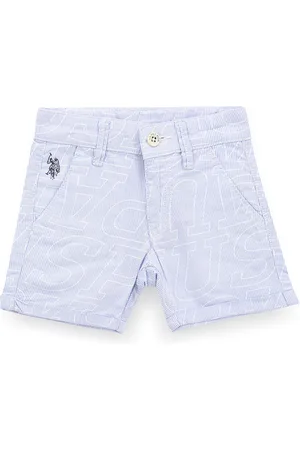 Ralph Lauren Boys Typography Printed Cotton Shorts