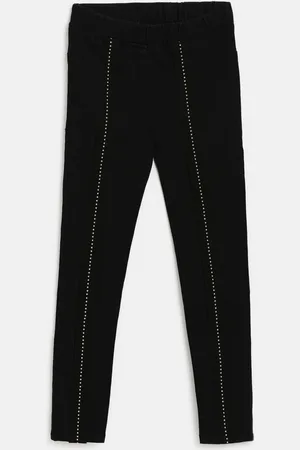 TALES & STORIES Girls Slim Fit Embellished Jeggings
