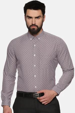 DON VINO Men Comfort Slim Fit Opaque Printed Formal Shirt