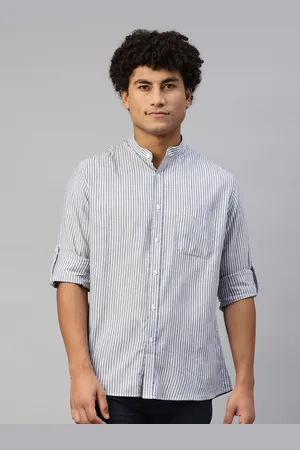 DON VINO Men Comfort Opaque Striped Casual Shirt