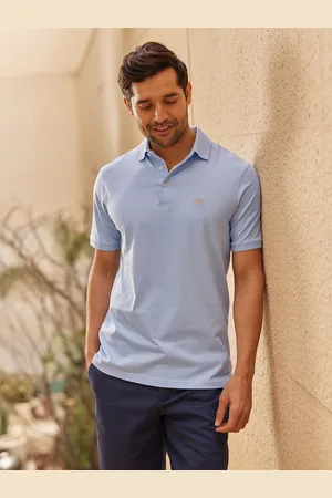 Andamen Polo Collar Pure Cotton T-Shirt