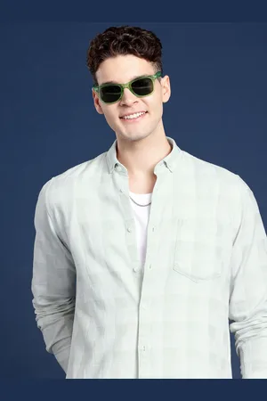 Mast & Harbour Men Standard Checked Casual Shirt