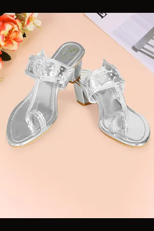 MEHNAM One Toe Block Heels