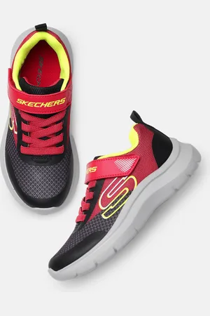 Skechers Boys Textured & Colourblocked Skech Fast Solar Squad Sneakers