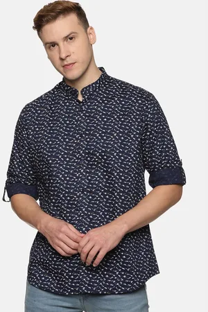 DON VINO Men Comfort Slim Fit Floral Opaque Printed Casual Shirt