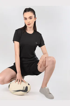 CHKOKKO Round Neck Dry Fit Training or Gym Sports T-shirt