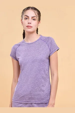 ENAMORA Slim Fit Reflective Sports T-shirt