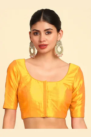 Soch U-Neck Padded Saree Blouse