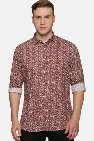 DON VINO Men Comfort Floral Opaque Printed Casual Shirt