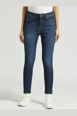 Pepe Jeans Women Skinny Fit High-Rise Light Fade Stretchable Jeans