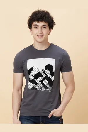 Being Human Graphic Printed Round Neck Casual T-shirt