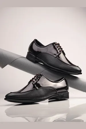Invictus Men Round Toe Lace Up Formal Derbys