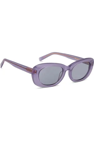 John Jacobs Women Rectangle Sunglasses with UV Protected Lens