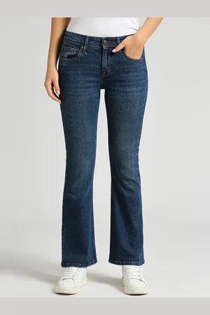 Pepe Jeans Women Slim Fit Light Fade Clean Look Stretchable Jeans