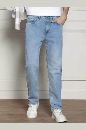 Dennis Lingo Men Relaxed Fit Clean Look Light Fade Stretchable Jeans
