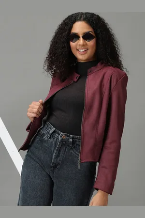 SHOWOFF Women Corduroy Bomber Jacket