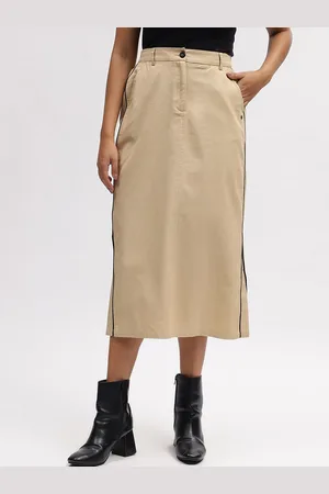 ICONIC Straight Fit Midi Skirt