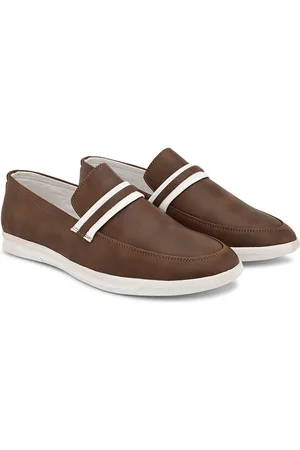 Mast & Harbour Men Striped Lightweight Loafers