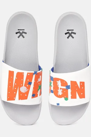 WROGN Men Brand Logo Printed Sliders