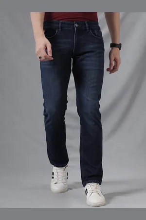WROGN Men Comfort Straight Fit Light Fade Cotton Jeans