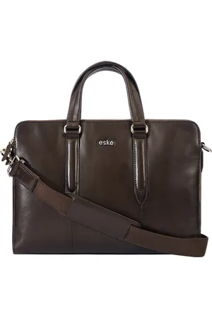 Eske Unisex Leather Laptop Bag
