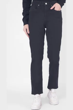 NUMERO UNO Women Solid Tapered Fit Sustainable Stretchable Jeans