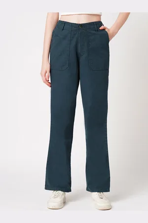 Kraus Women Relaxed Fit High-Rise Clean Look Jeans