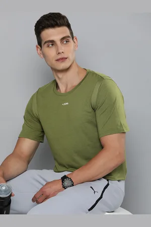 PUMA Men TriBlend dryCELL Slim Fit Training T-shirt