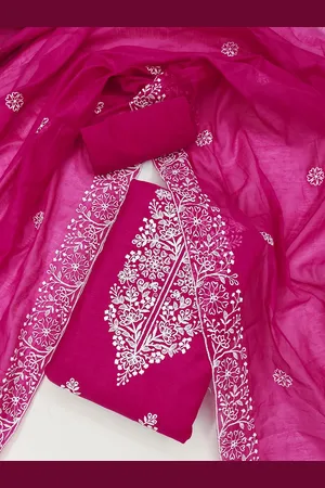 Kalini Floral Embroidered Unstitched Dress Material