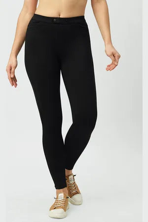 Kraus Women Skinny Fit Woven Treggings
