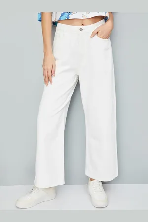 Max Collection Women Mid Rise Clean Look Pure Cotton Jeans