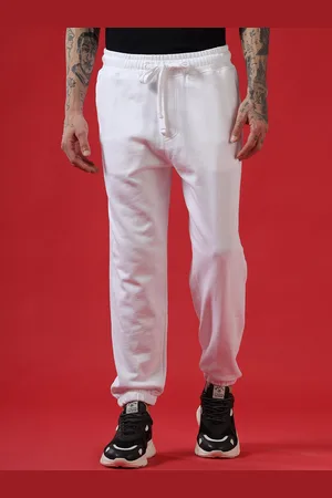 WROGN Men Mid Rise Cotton Joggers