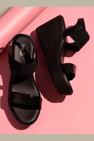 Inc 5 Open Toe Wedge Heels