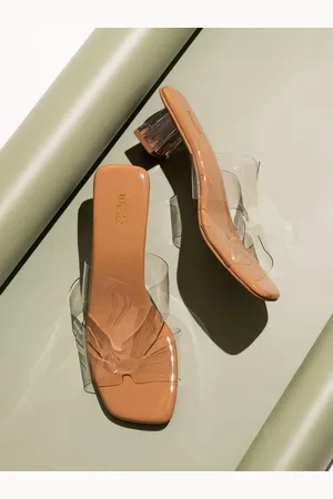 Inc 5 Open Toe Block Heels