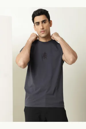 RARE RABBIT Men Rings-4 Slim Fit Solid Polo Collar T-Shirt