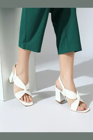 Inc 5 Cross Strappy Block Heels