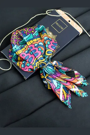 PELUCHE Men Harmony Haven Pocket Square