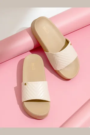 Inc 5 Textured Open Toe Comfort Heels