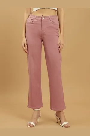 BEATNIK Women Straight Fit High-Rise Non Stretchable Cropped Jeans