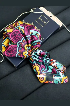 PELUCHE Men EclatEchoes Pocket Square